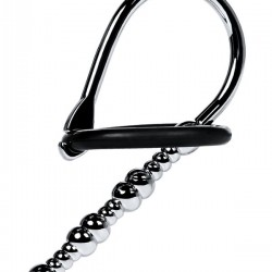 TOYFA Metal Üretral Tak-Boncuklar Yumuşak Kilitleme Halkalı, gümüş