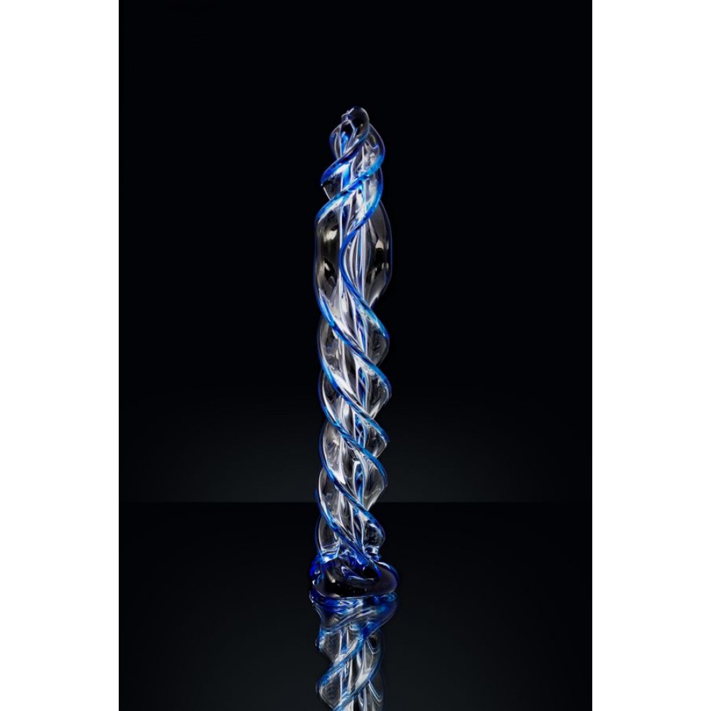 Gerçekçi olmayan Sexus Glass yapay penis, cam, transparan, 18,5 cm