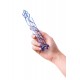 Gerçekçi olmayan Sexus Glass yapay penis, cam, transparan, 18,5 cm