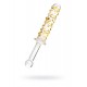 Sexus Glass Çift Taraflı Cam Dildo, Şeffaf, 25 cm