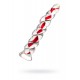 Gerçekçi olmayan yapay penis Sexus Glass, cam, transparan, 18 cm