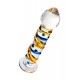 Sexus Glass Cam Dildo, Şeffaf, 17,5 cm