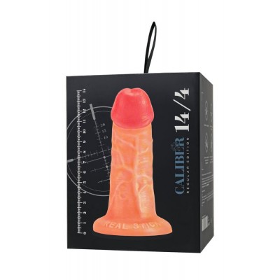 Gerçekçi yapay penis, RealStick CALIBER Dildo, 14 cm, Ø4 cm