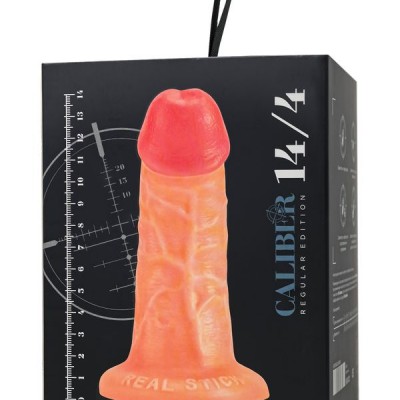 Gerçekçi yapay penis, RealStick CALIBER Dildo, 14 cm, Ø4 cm