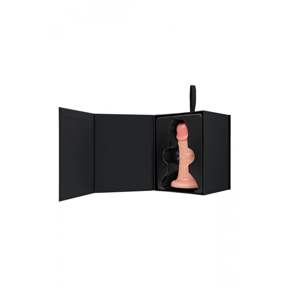 RealStick CALIBER Gerçekçi Dildo, 14 cm, Ø4 cm