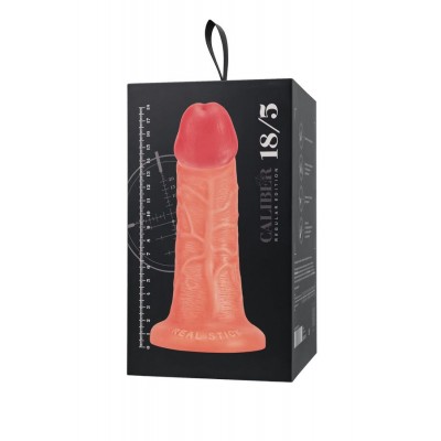 Gerçekçi yapay penis, RealStick CALIBER, 18 cm, Ø5