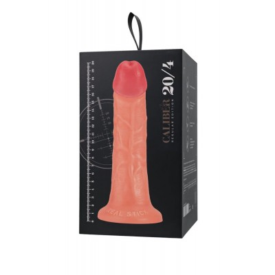 Gerçekçi yapay penis, RealStick CALIBER, 20 cm, Ø4