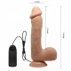 Titreşimli Realistik Kalın Vantuzlu Damarlı Dildo Penis