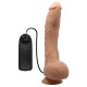 Titreşimli Realistik Damarlı Vantuzlu G-Spot Dildo Penis