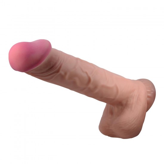 Kıkırdaklı Gerçek Cilt Yapısında Dev Dildo Penis