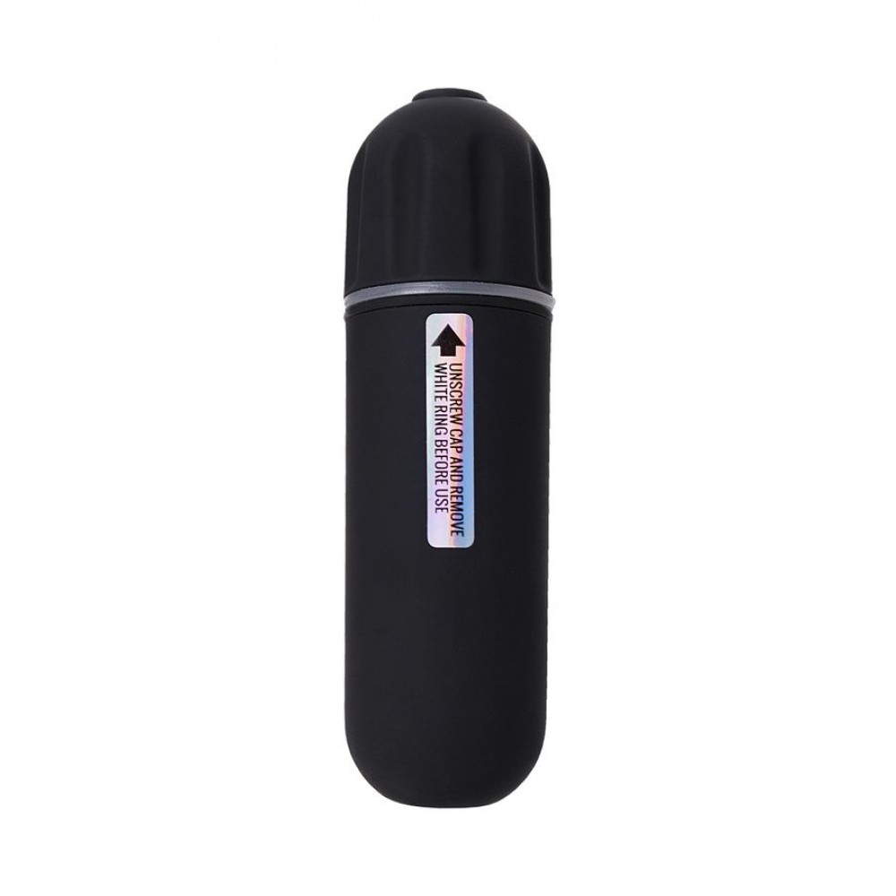 Bathmate Vibe Bullet Black, Şarj edilebilir, su geçirmez, plastik, siyah