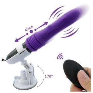                   Telescopic Uzaktan Kumandalı Seks Makinesi Vibratörü