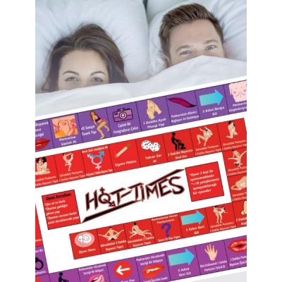                         Hot Times Yetişkinlere Özel Cinsel İlişki Yatak Kutu Oyunu