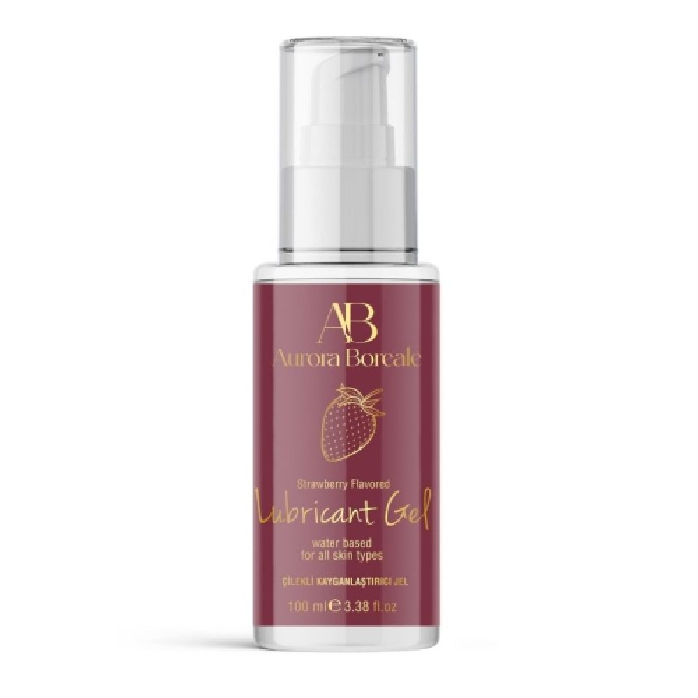 Aurora Boreale Çilek Aromalı Kayganlaştırıcı Jel 100 ML