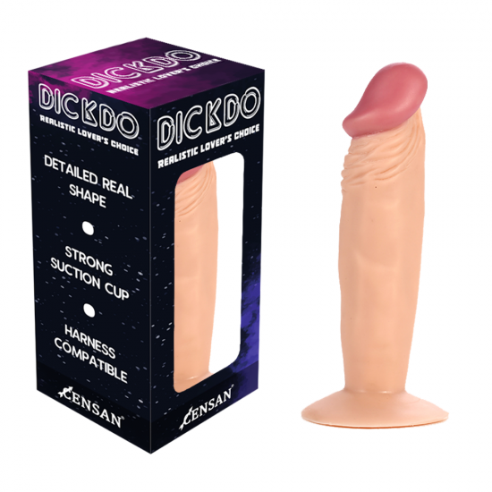 DİCKDO GERÇEKÇİ DİLDO PENİS 16.5CM