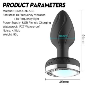                      Telefon Kontrollü Titreşimli Anal plug