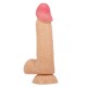Lisle 8.1 İnç Kıkırdak Yapılı Gerçek Deri Yapılı Dildo