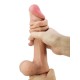 Ortan 9.4 İnç Kıkırdak Yapılı Gerçek Deri Yapılı Dildo