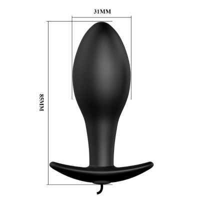                   Special Anal Stimulation 12 Fonksiyon Kumandalı Titreşimli Anal Plug Tıkaç