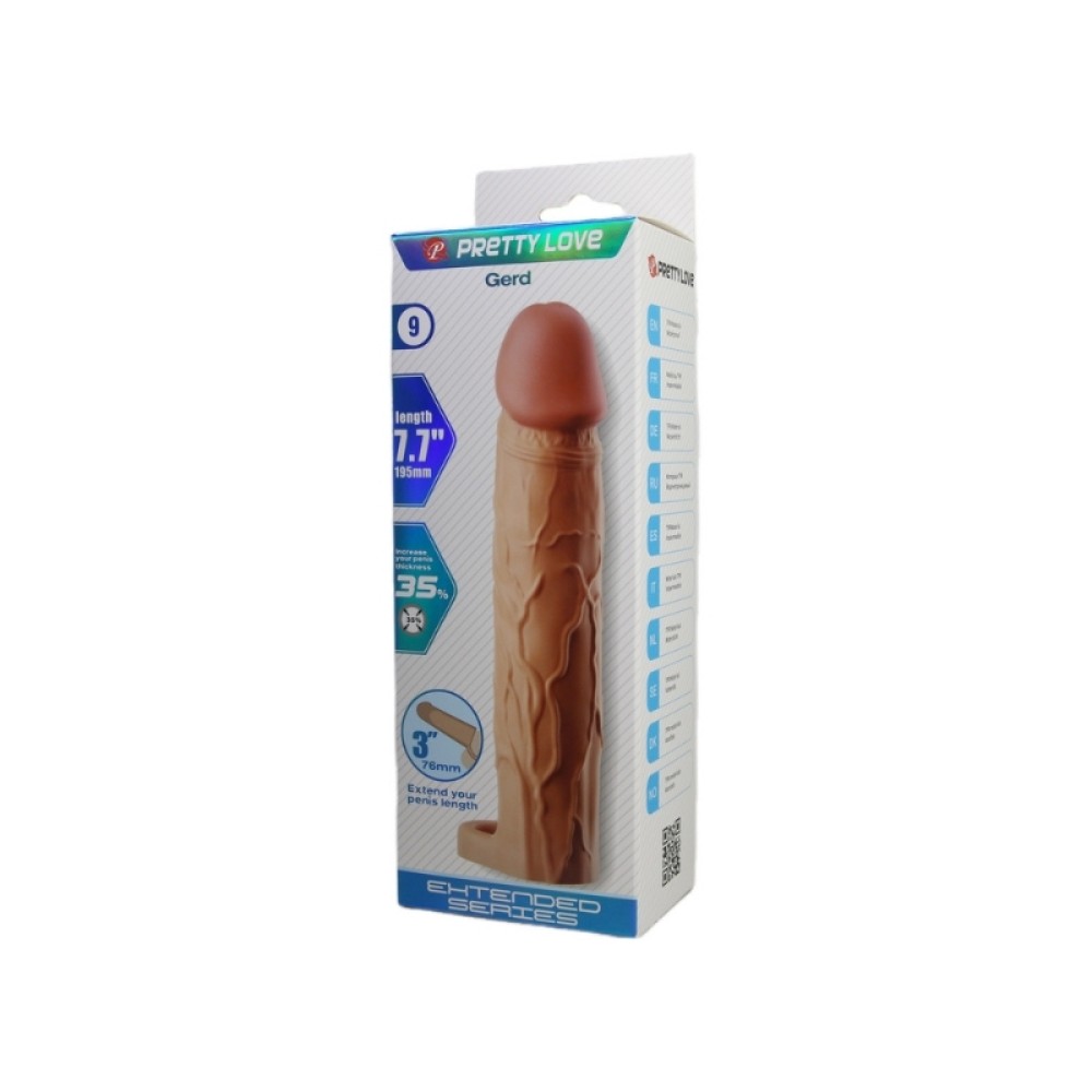 Gerd Gerçek Hissiyatlı Uzatıcı Penis Kılıfı