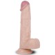 20CM Gerçekçi Kahverengi Dildo Penis