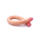 Ten Rengi 55 cm Çift Taraflı Dildo