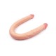 Ten Rengi 55 cm Çift Taraflı Dildo