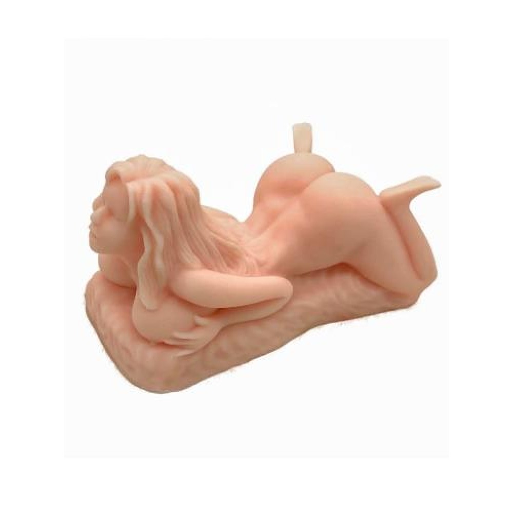2 Girişli Yarım Vucüt Doggy Mastürbatör 2.5Kg