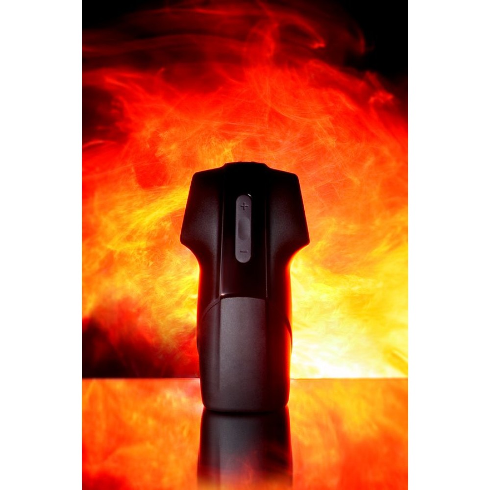 Satisfyer Men Vibration Masturbator, Silikon, Siyah, 14,5 cm
