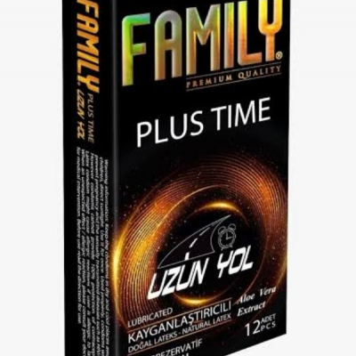 Family Plus Time - Uzun Yol Aloe Vera’lı Prezervatif Family Plus Time - Uzun Yol Aloe Vera’lı Prezervatif