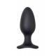 LOVENSE Hush 2 (L) anal kılıf, silikon, siyah, 12,1 cm