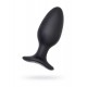 LOVENSE Hush 2 (L) anal kılıf, silikon, siyah, 12,1 cm