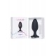 LOVENSE Hush 2 (L) anal kılıf, silikon, siyah, 12,1 cm