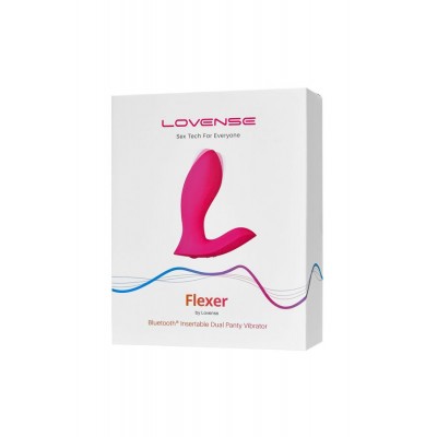 Lovense Flexer Vibratör Silikon, pembe, 10 cm