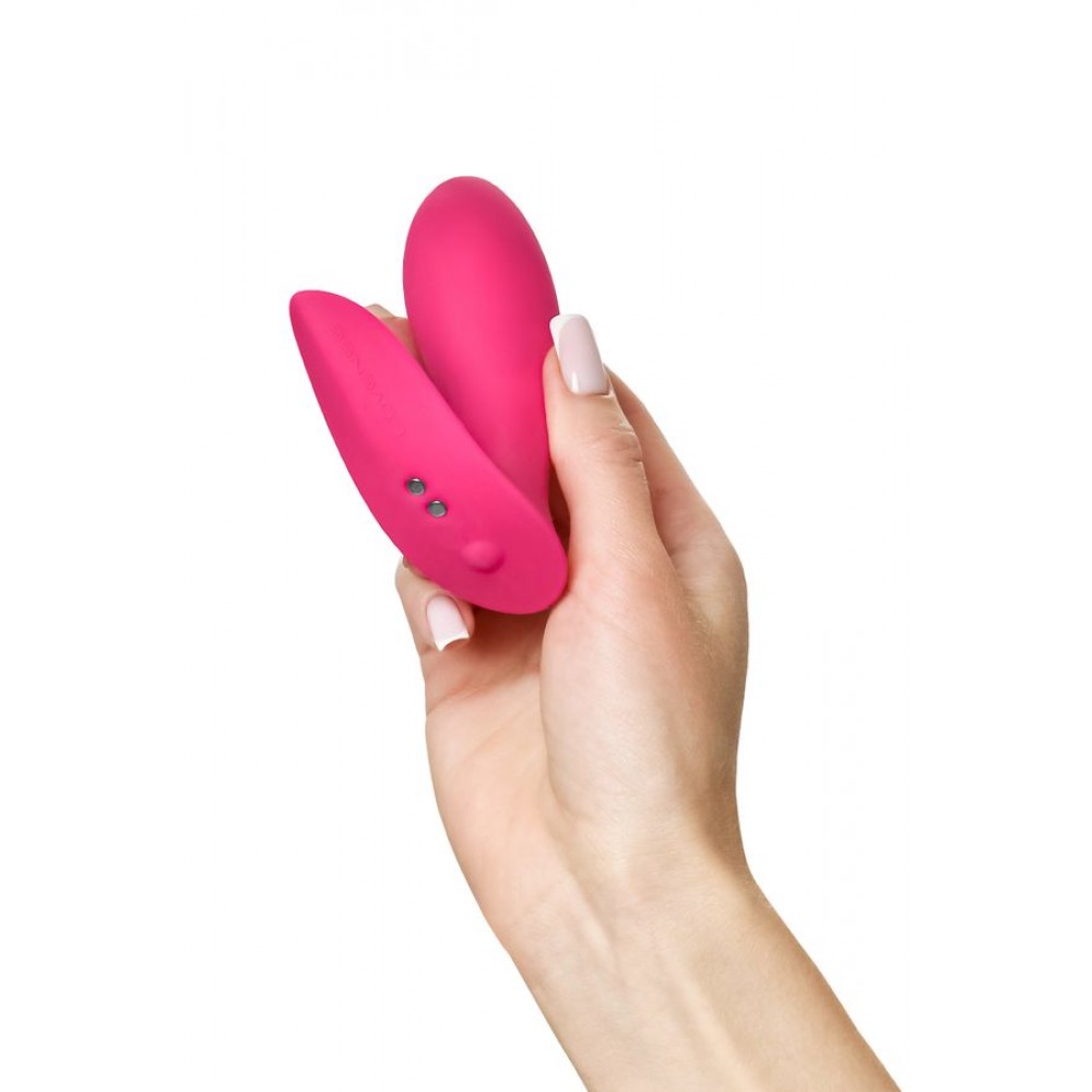 Lovense Flexer Vibratör Silikon, pembe, 10 cm