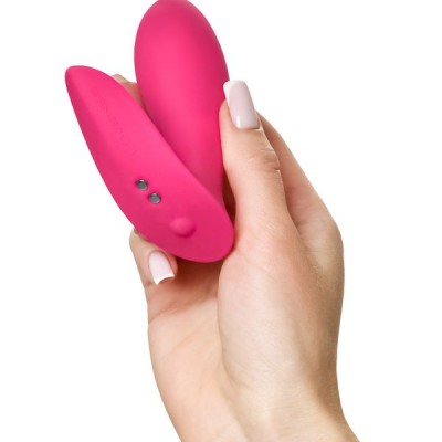 Lovense Flexer Vibratör Silikon, pembe, 10 cm