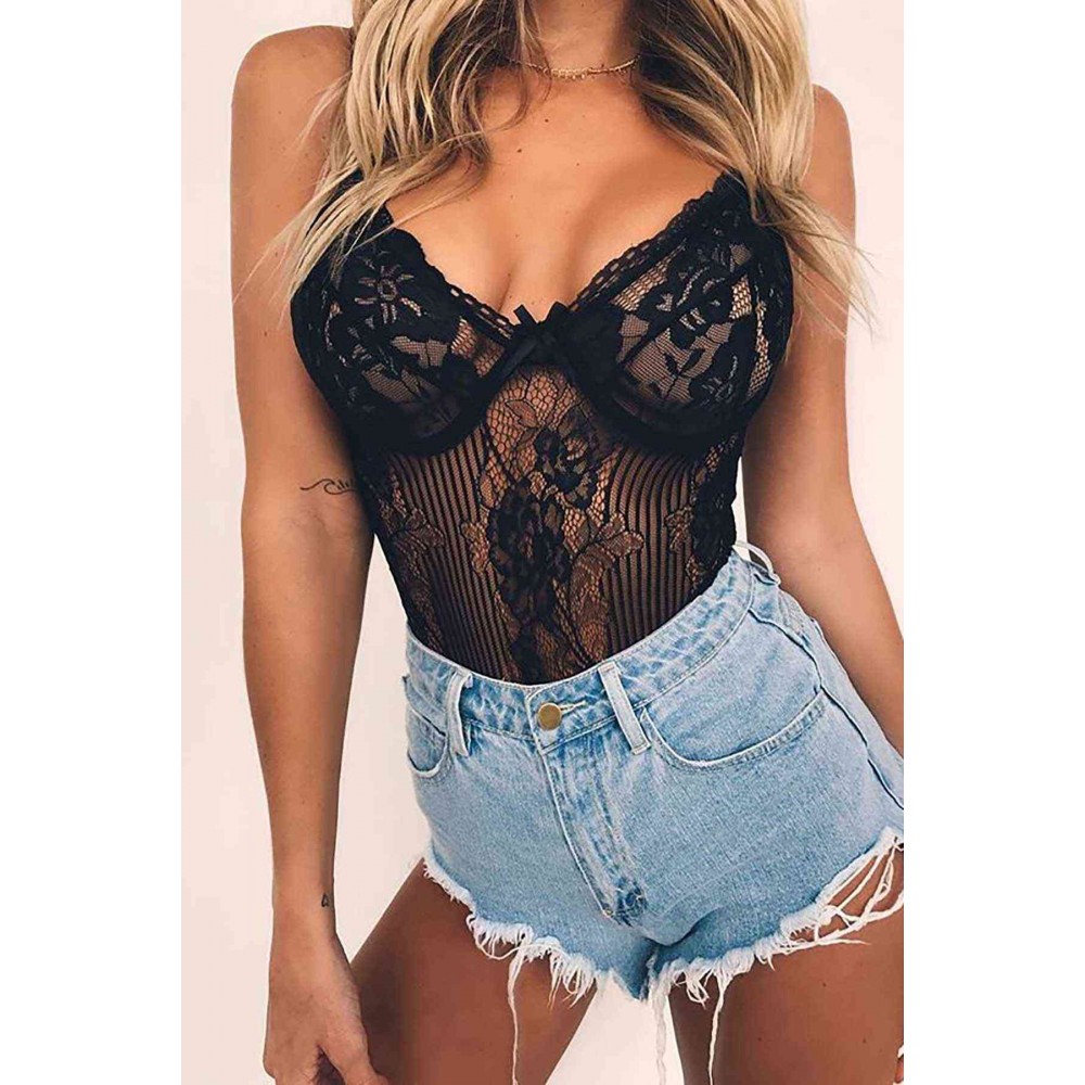 Sexy Body Fantazi İç giyim Siyah