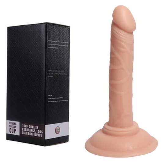 Tiger Vantuzlu 14 CM Süper Realistik Dildo Anal Plug Penis