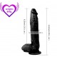 Realistik Zenci King Size 30 Cm Uzun Kalın Penis Et Dokusu Dildo