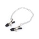 Nipple Clamps with Chain 30 CM Paslanmaz Çelik Zincirli Göğüs Uyarıcı Kolyeli Meme Ucu Klips