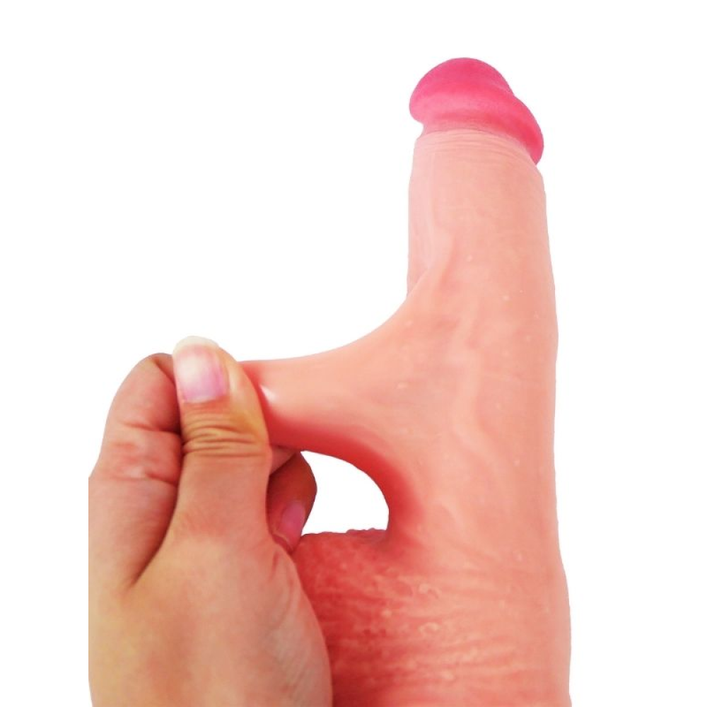 Ultra Gerçekçi 20 Cm Kıkırdaklı Dildo