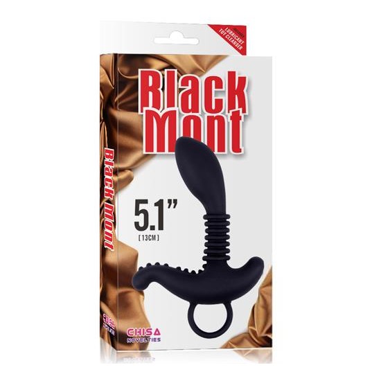 Black Mont 13cm Tırtıklı Anal Tıkaç