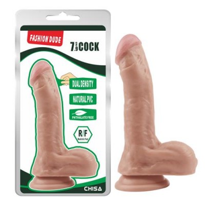 Fashion Dude 20.5cm Çift Katmanlı Dildo