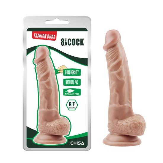 Fashion Dude 21.5cm Çift Katmanlı Dildo