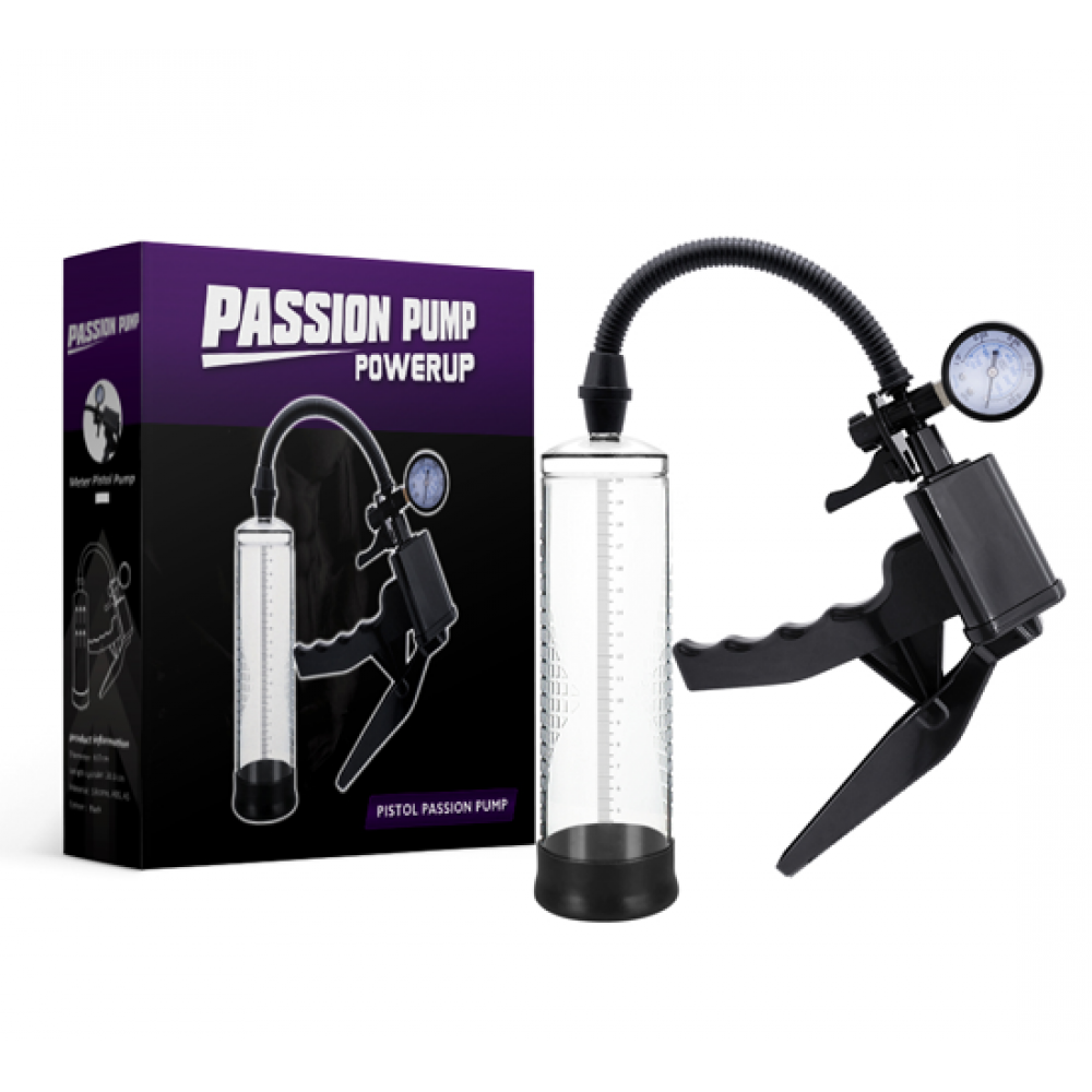 PASSİON PUMP PİSTOL TETİKLİ PENİS POMPASI 22 CM PASSİON PUMP PİSTOL TETİKLİ PENİS POMPASI 22 CM