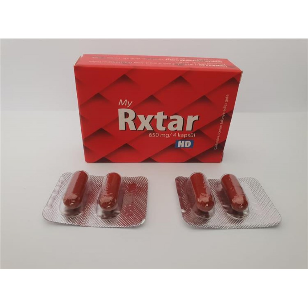 Rxtar Bitkisel Kapsül (Avantaj - 4lü Paket)