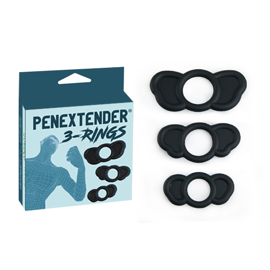 Penextender® 3 Rings 3´lü Penis Halka Seti