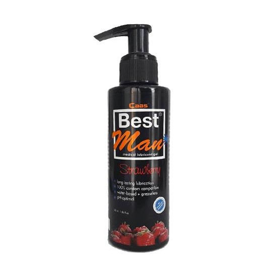 Best Man 150ML. Büyük Boy Çilekli Kayganlaştırıcı Jel