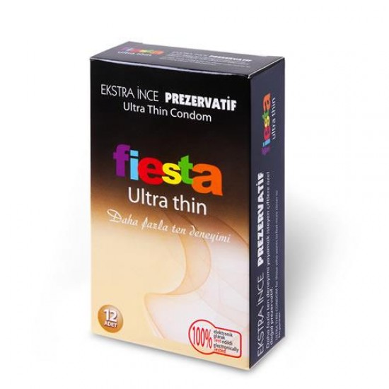 Fiesta Ultra Thin Süper İnce Prezervatif.