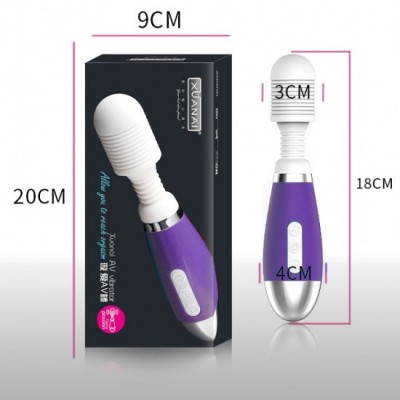 MASAJ ALETİ VİBRATÖR - MOR XUANAİ ŞARJLI WAND MASAJ ALETİ VİBRATÖR - MOR XUANAİ ŞARJLI WAND